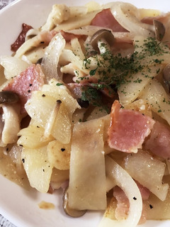 じゃがとベーコンのうま塩炒め♬-レシピのメイン写真