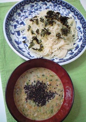 納豆ダレの冷やし麺　ヴァリエーション-レシピのメイン写真