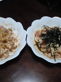鶏ささみ1パックで2品 さっぱり和え-レシピのメイン写真