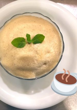 ダルゴナコーヒー風ミルクムースケーキ-レシピのメイン写真