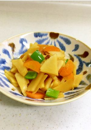 たけのこ♫シンプルきんぴら-レシピのメイン写真