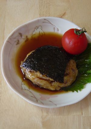 鰯と高野の蒲焼バーグ-レシピのメイン写真