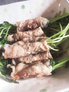 「JKシリーズ」レンジで!豆苗の肉巻き-レシピのメイン写真