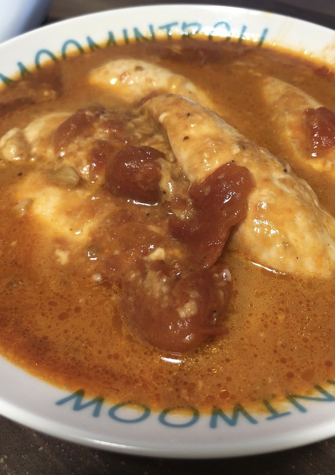 ささみのチーズトマトソース煮-レシピのメイン写真