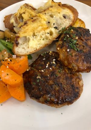 フライパンしか汚さないハンバーグ-レシピのメイン写真