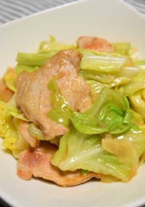 キャベツのガリバタ醤油炒め-レシピのメイン写真