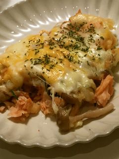 まるっと旬祭!鮭とじゃがいものチーズ焼き-レシピのメイン写真