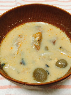 サバ缶の豆乳スープ-レシピのメイン写真