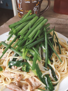 日本酒と肉のパスタ-レシピのメイン写真