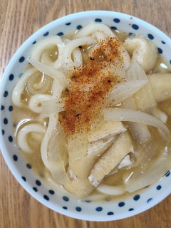 大分だんご汁風うどん-レシピのメイン写真
