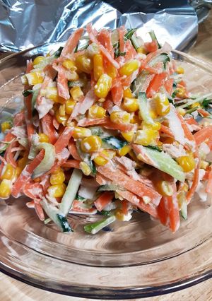 新にんじんお野菜たっぷりツナサラダ-レシピのメイン写真