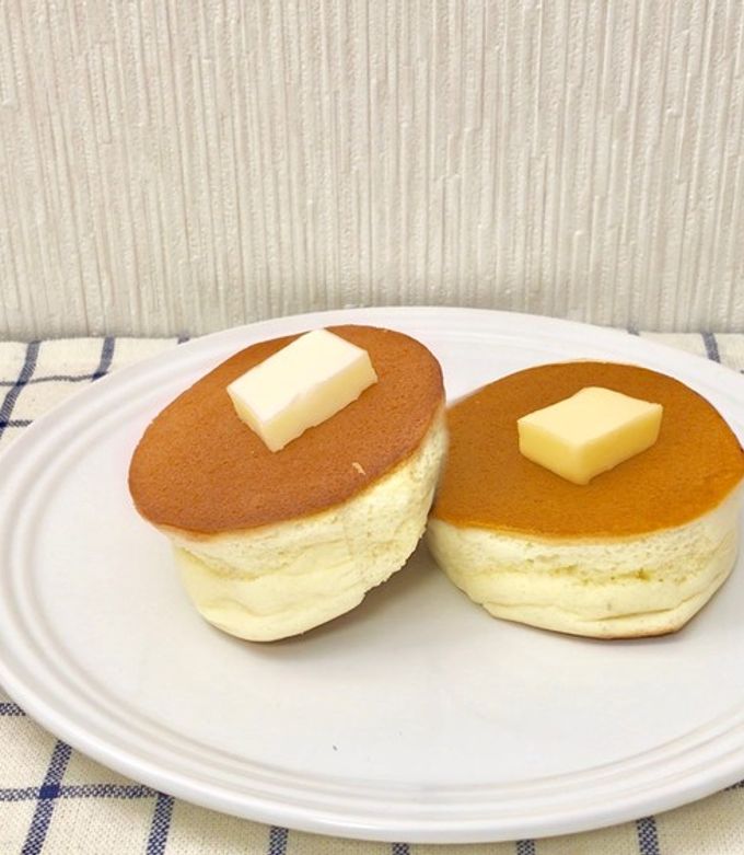 スフレパンケーキをホットケーキミックスで-レシピのメイン写真