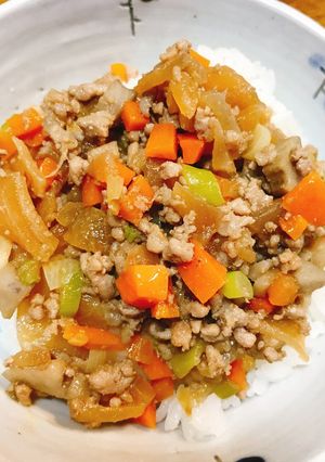 食感イロイロ★そぼろ丼-レシピのメイン写真