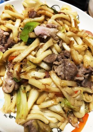 簡単焼きうどん-レシピのメイン写真