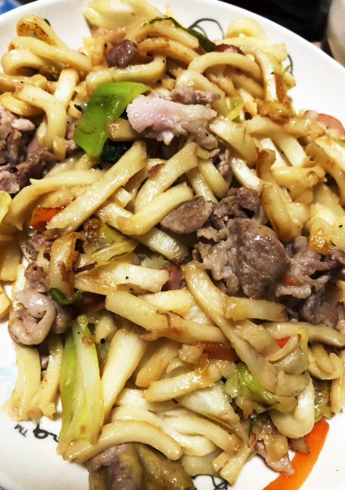 簡単焼きうどん-レシピのメイン写真