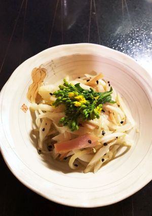 肩凝り改善！玉葱と大根の酢の物-レシピのメイン写真