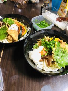 具沢山のぶっかけうどん-レシピのメイン写真
