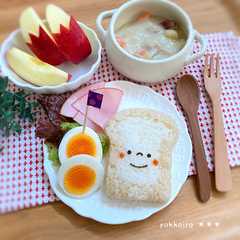 A picture of 食パンごはん♩.