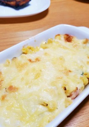 簡単❗残ったマカロニサラダのグラタン-レシピのメイン写真