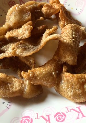 【おうち居酒屋】鶏皮センベイ-レシピのメイン写真