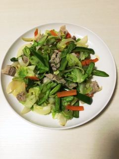 春キャベツの野菜炒め-レシピのメイン写真