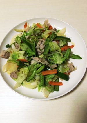 春キャベツの野菜炒め-レシピのメイン写真