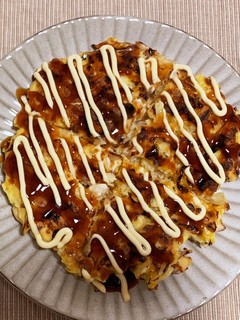 長芋なし!鶏胸肉のふわふわお好み焼き-レシピのメイン写真