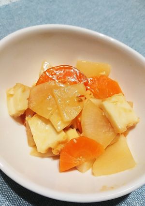 大根と厚揚げの麻婆風-レシピのメイン写真