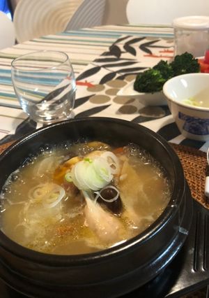 圧力鍋で簡単美味しい『参鶏湯』-レシピのメイン写真