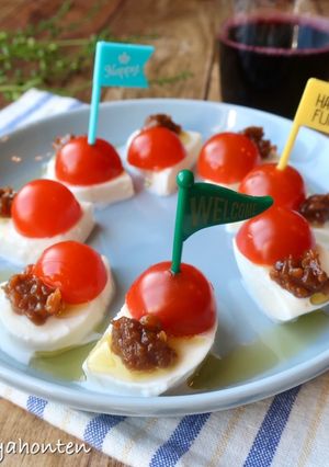 モッツァレラ×ミニトマトのカプレーゼ-レシピのメイン写真