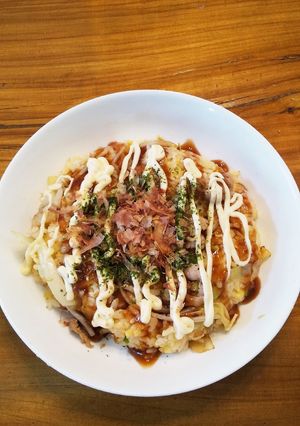 適当 お好み焼き風チャーハン-レシピのメイン写真
