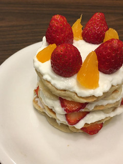 卵牛乳砂糖なし!1歳のバースデーケーキ-レシピのメイン写真