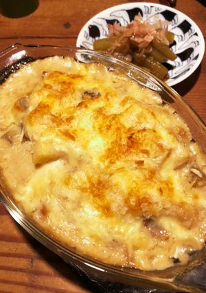 子供も食べる！フキとタケノコのグラタン-レシピのメイン写真