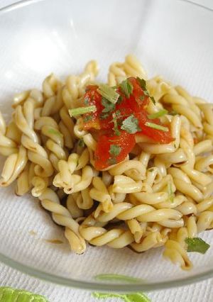 冷たい☆パスタだけ（バルサミコ醤油）-レシピのメイン写真
