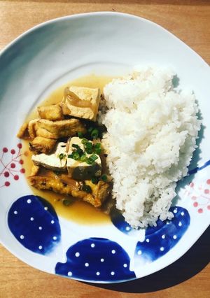 【ヘルシー】豆腐とお揚げのスパイスカレー-レシピのメイン写真
