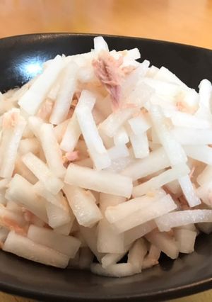 簡単★材料3つ★大根とツナ缶のサラダ-レシピのメイン写真
