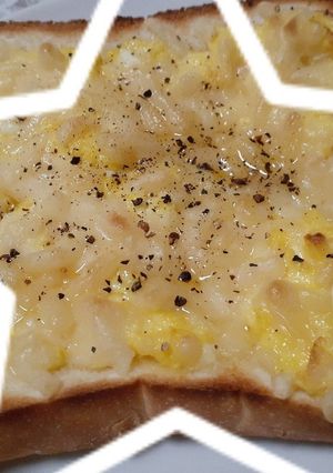 スクランブルエッグトースト♪-レシピのメイン写真