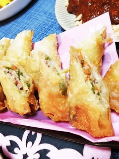 竹の子シャキシャキ春巻き-レシピのメイン写真