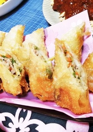 竹の子シャキシャキ春巻き-レシピのメイン写真
