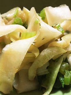 捨てる所のない大根の醤油炒め-レシピのメイン写真