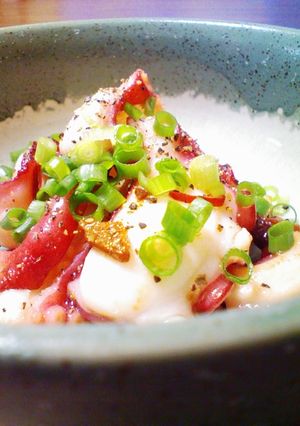 にんにくとタコの炒め物-レシピのメイン写真