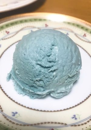 バタフライピーティーのアイスクリーム-レシピのメイン写真