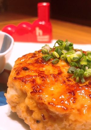 つまみに最高！鶏つくねハンバーグ-レシピのメイン写真