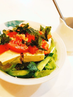 豆腐の中華ドレッシングサラダ-レシピのメイン写真