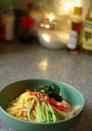 冷やし中華のたれ（ごまだれ）☆芝麻醤-レシピのメイン写真