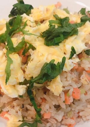 鯖と紫蘇の炒飯-レシピのメイン写真