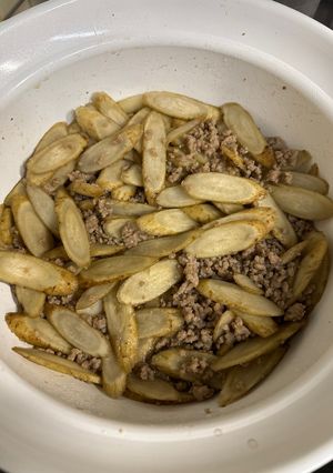 簡単すぎる……ごぼうと豚ひき肉のきんぴら-レシピのメイン写真