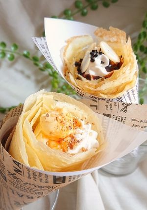 お店風＊手持ちクレープ＊-レシピのメイン写真
