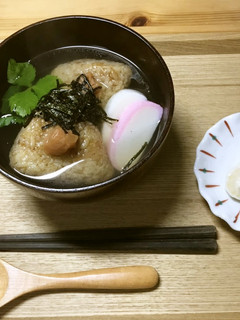 【漫画飯】焼きおにぎりのお茶漬け-レシピのメイン写真