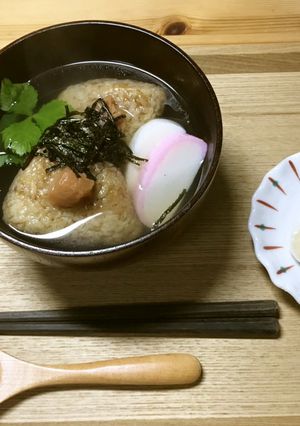 【漫画飯】焼きおにぎりのお茶漬け-レシピのメイン写真